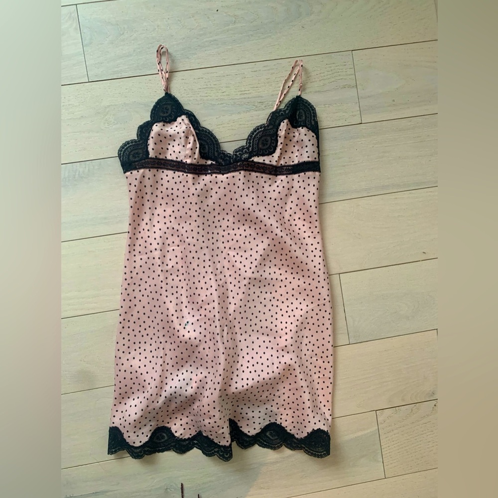 Victoria’s secret polka dot slip
